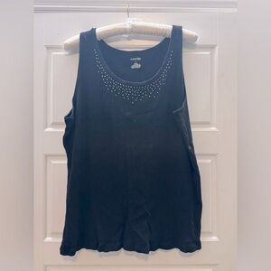 St John’s Bay Black Tank, sz 3x